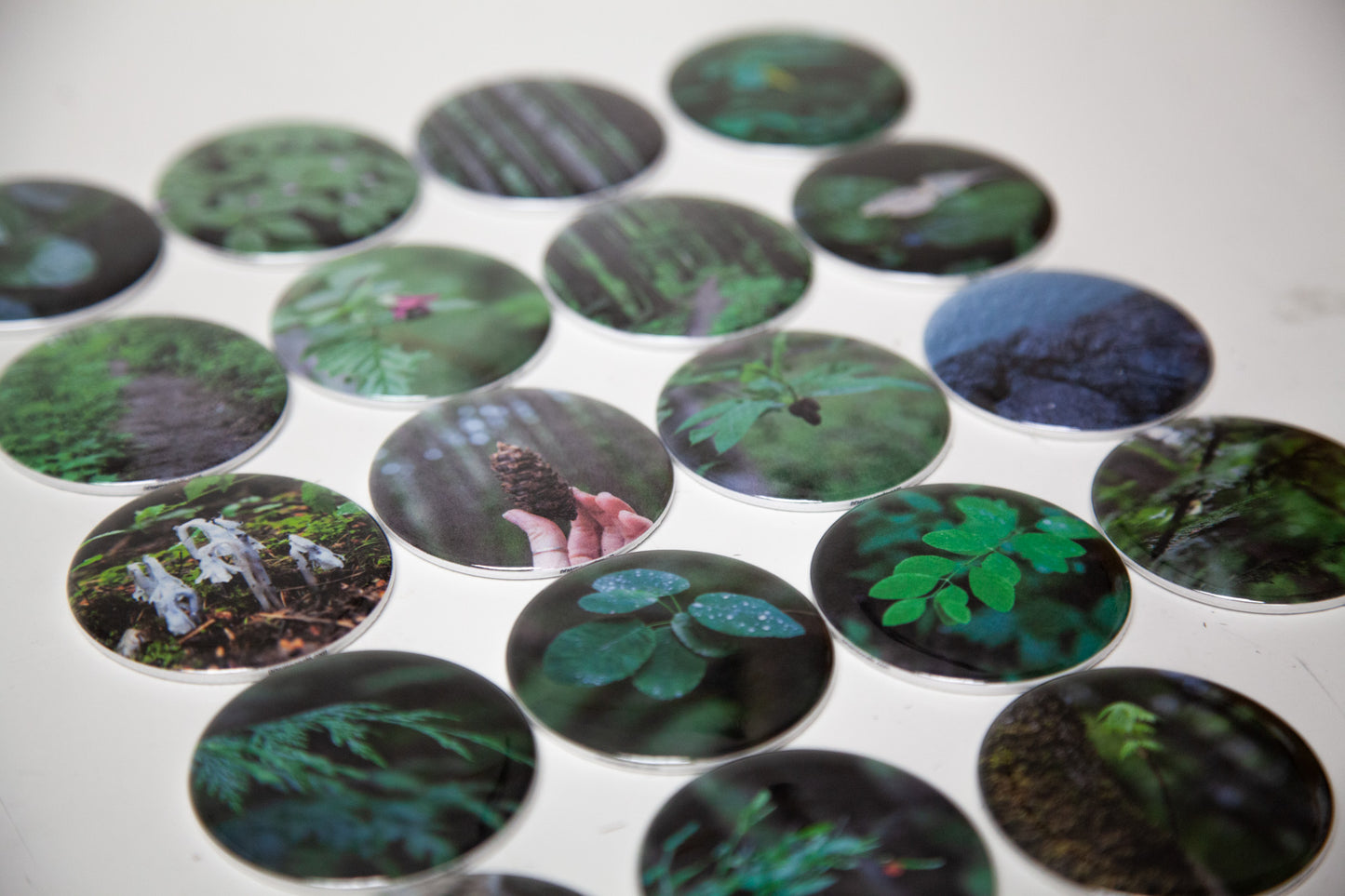 Custom Photo Magnets  - Set of 9 - Round